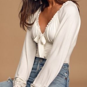 Lulus ivory bodysuit